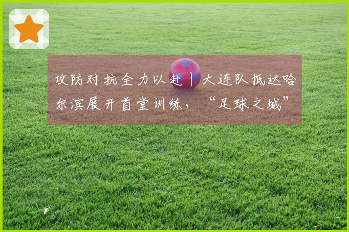 攻防对抗全力以赴丨大连队抵达哈尔滨展开首堂训练，“足球之城”文化彰显，哈尔滨首轮挑战劲敌